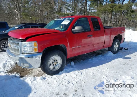2013 Chevrolet Silverado 1500 Lt из США, поврежденный, VIN 1GCRKSE78DZ258948